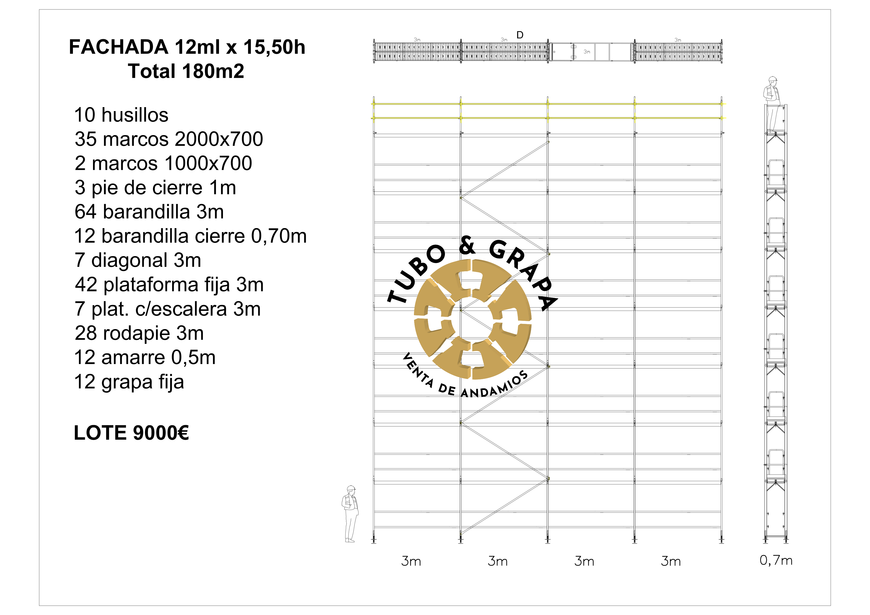   Fachada 180 m2 