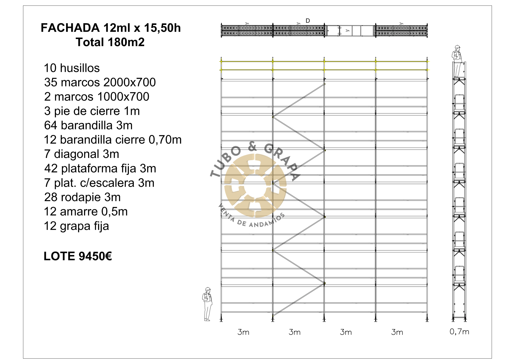   Fachada 180 m2 
